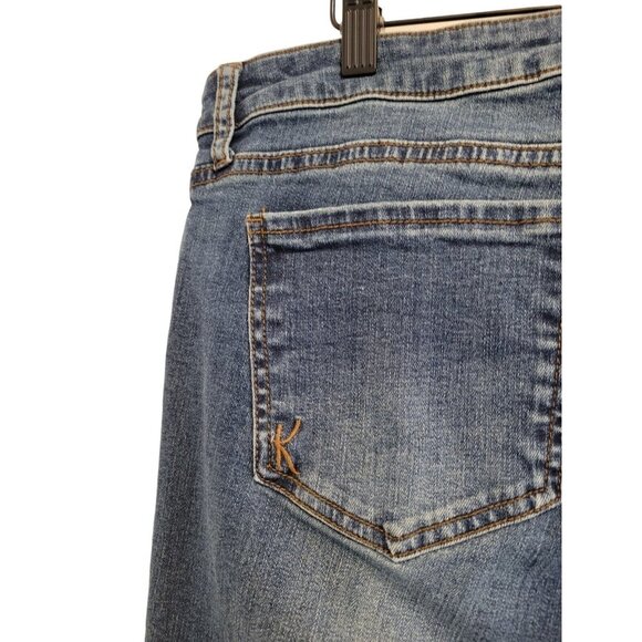 Kut from the Kloth Straight Leg Jeans High Waisted 14 - Picture 4 of 9